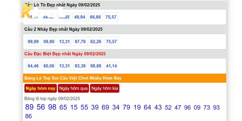 Cung cấp cầu lô đẹp hàng ngày